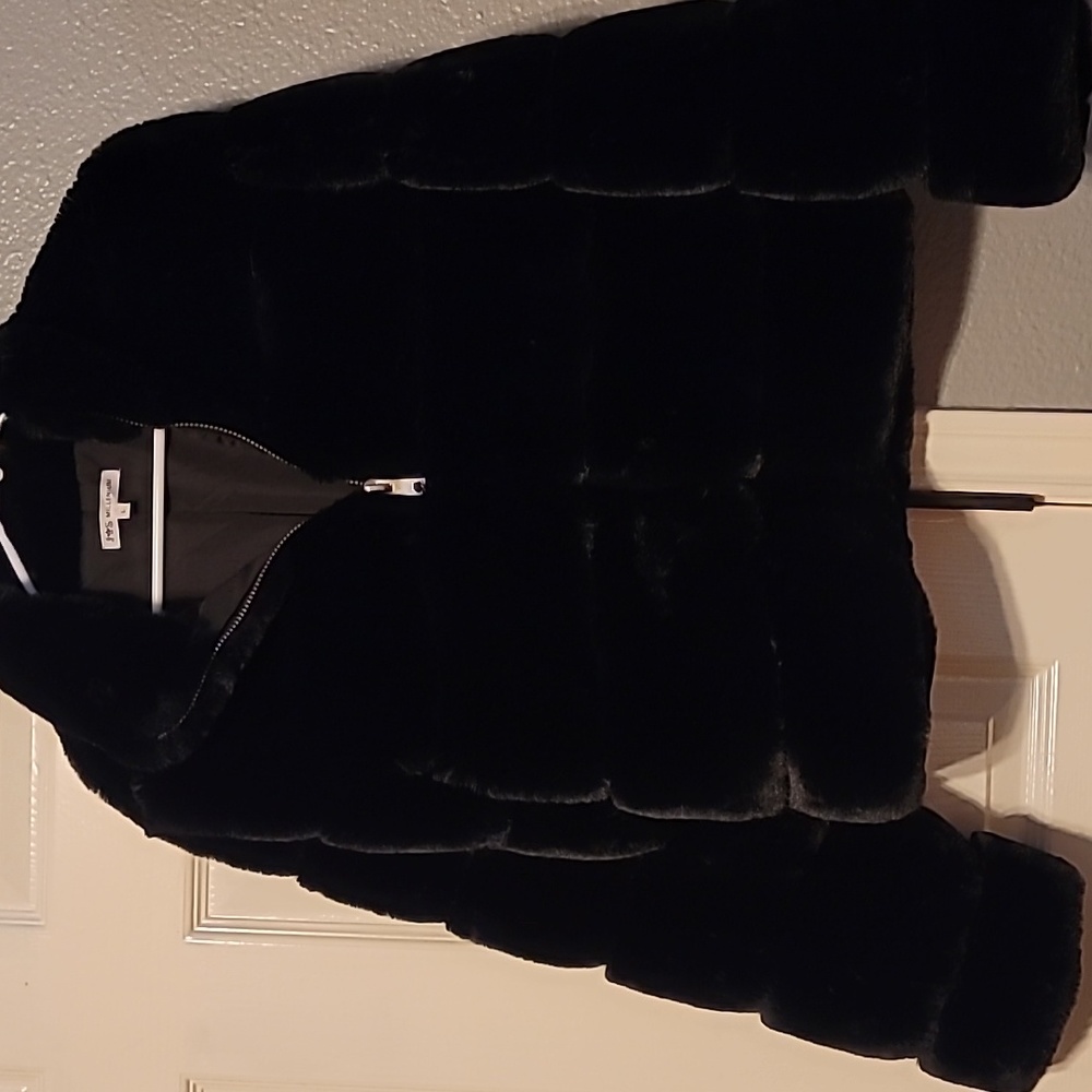 Black fun coat